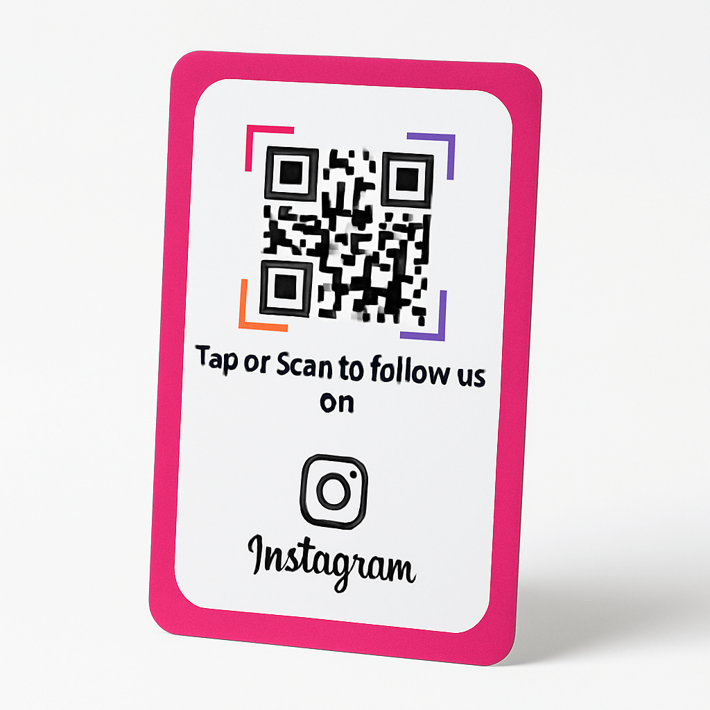 Instagram NFC Card - Front